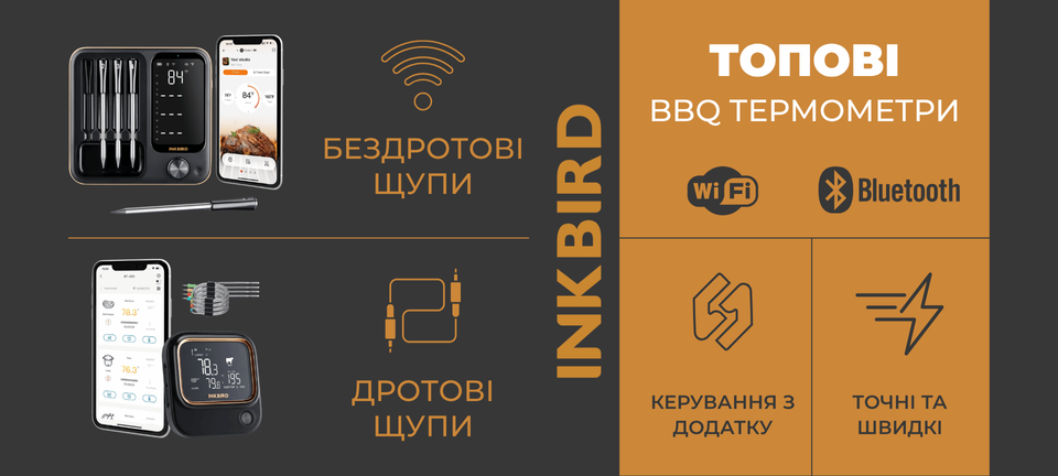 PC Blockplus Inkbird термометри