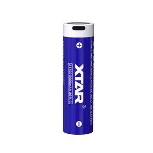Акумуляторна батарея 21700 XTAR PRO-C 3.6В 5000mAh із роз'ємом USB-C | мaкс. розряд - 10А | 1 шт. | XTR361 фото