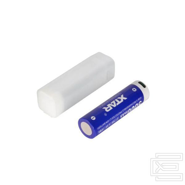 Акумуляторна батарея 21700 XTAR PRO-C 3.6В 5000mAh із роз'ємом USB-C | мaкс. розряд - 10А | 1 шт. | XTR361 фото