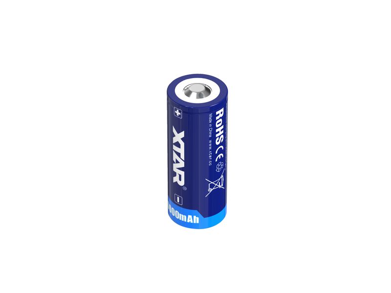 Акумуляторна батарея 26650 XTAR 3.6V (4.2V-2.75V) 6000mAh Li-ion | мaкс. заряд - 5А / розряд - 7А | 1шт. (XTR318) | XTR318 фото