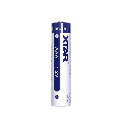 Акумуляторна батарея AAA XTAR Light Blue 1.2V Ni-MH 1000mAh | мaкс. заряд - 1А / розряд - 0.45А | 1шт. (XTR320) | XTR320 фото