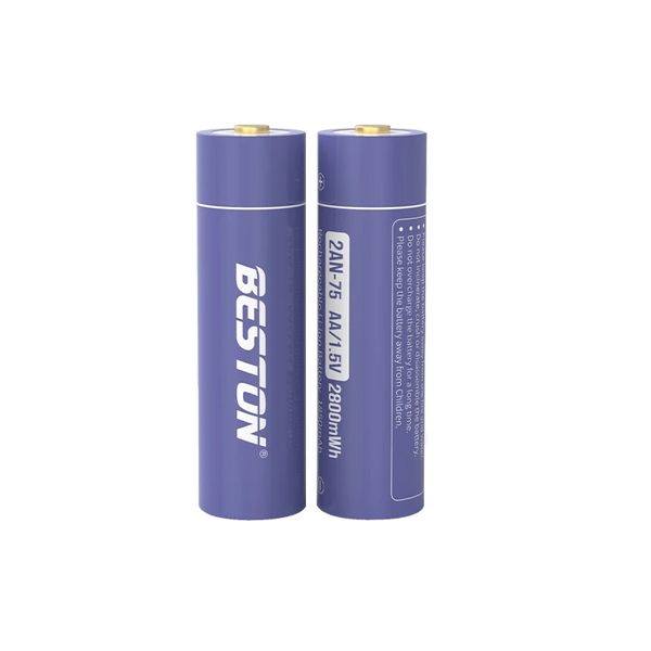 Акумуляторна батарея AA Beston 1.5V Li-ion 2800mWh/1850mAh | 1шт. (BST302) | BST302 фото