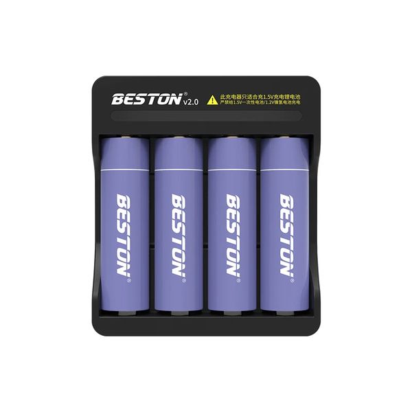 Акумуляторна батарея AA Beston 1.5V Li-ion 2800mWh/1850mAh | 1шт. (BST302) | BST302 фото