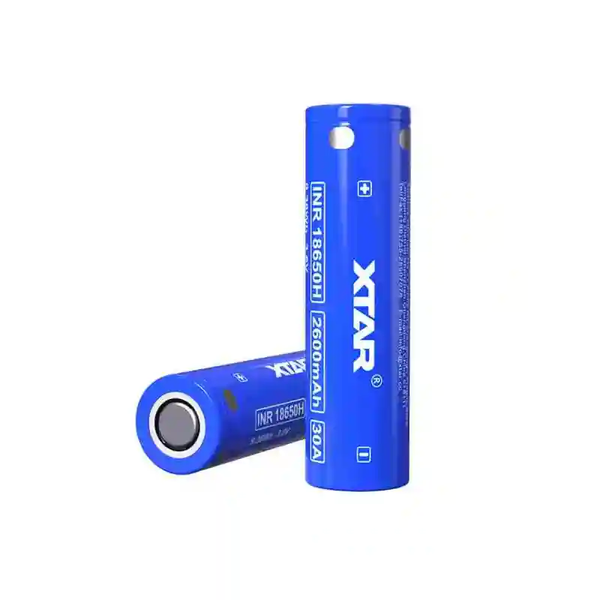 Акумуляторна батарея INR 18650H XTAR 3.6V (4.2V-2.75V) Li-ion 2600mAh | мaкс. розряд - 20А/30А | 1шт. (XTR325) | XTR325 фото