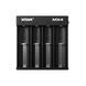 Зарядний пристрій XTAR MX4 Type-C 10440~26650 1.5V/3.6V/3.7V Li-ion, 1.2V Ni-Mh, 3.2V LiFePo4 | заряд - 1Ax2, 0.5Ax4 | 4 слоти | XTR349 фото 11