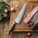 Ніж для заморожених продуктів HEZHEN X02 серії SUPREME кухонний, лезо 206мм, німецька нержавіюча сталь 1.4116, 56-58HRC, червоне дерево (ZEN128) | ZEN128 фото 2