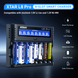 Зарядний пристрій XTAR L8 Pro Type-C на 8 слотів для акумуляторів формату AA та AAA Li-ion 1.5V та Ni-MH з дисплеєм | XTR449 фото 2