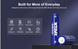 Акумуляторна батарея AA XTAR Blue 3600 1.5V Li-ion 2200mAh | Стабільна напруга, 1200+ циклів заряду, захист | XTR448 фото 10