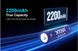 Акумуляторна батарея AA XTAR Blue 3600 1.5V Li-ion 2200mAh | Стабільна напруга, 1200+ циклів заряду, захист | XTR448 фото 4