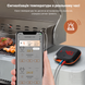 BBQ термометр Inkbird IBT-4XS Bluetooth цифровий на 4 кольорові щупи для м'яса, гриля, духовки та коптильні | керування через застосунок BBQ Go, дальність до 50 м, акумулятор до 40 годин | магнітний термометр для стейків з таймером | INKB124 фото 3