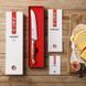 Ніж для сиру HEZHEN X02 серії SUPREME кухонний, лезо 150мм, німецька нержавіюча сталь 1.4116, 56-58HRC, червоне дерево (ZEN135) | ZEN135 фото 5