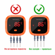 BBQ термометр Inkbird IBT-4XC Bluetooth із захистом IPX5 на 4 щупи для м'яса, гриля, духовки та коптильні | мобільний додаток INKBIRD | дальність до 50 м | акумулятор до 40 годин | INKB125 фото 4