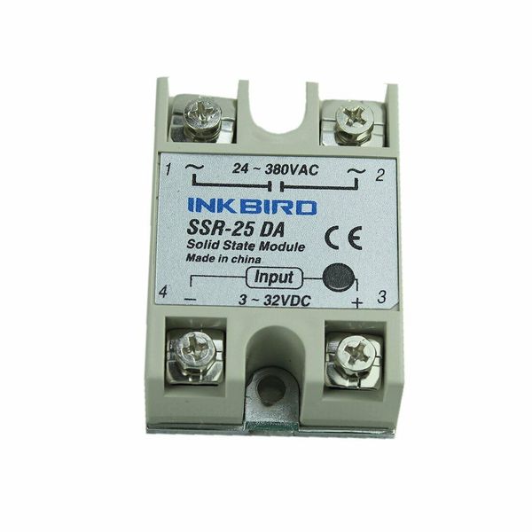 Твердотільне реле Inkbird SSR-25DA - 25 А (INKB115-25DA) | INKB115-25DA фото