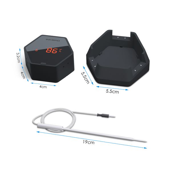 BBQ термометр Inkbird IBT-6XS цифровий із Bluetooth на 6 щупів (INKB131) | INKB131 фото