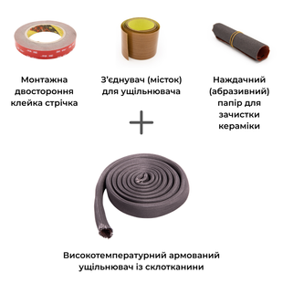 Ущільнювач 1шт. набір для керамічного гриля Ermanos RON (ERP014R) | ERP014R фото