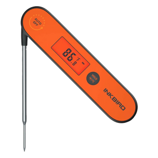 Термометр Inkbird IHT-1P миттєвого вимірювання для м'яса, гриля, випічки та кухні | поворотний щуп 180&deg;, захист IPX5, точність &plusmn;1&deg;C, акумулятор до 30 годин | кишеньковий термометр з магнітною задньою панеллю | INKB138 фото