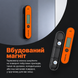Термометр Inkbird IHT-1P миттєвого вимірювання для м'яса, гриля, випічки та кухні | поворотний щуп 180&deg;, захист IPX5, точність &plusmn;1&deg;C, акумулятор до 30 годин | кишеньковий термометр з магнітною задньою панеллю | INKB138 фото 3