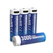 Акумуляторна батарея AA XTAR Blue LR-C 1.5V Li-ion 3000mAh з USB Type-C та LED індикатором | мaкс. розряд - 2.5А | набір 4шт. у пласт. кейсі із шнуром x4 Type-C | XTR359 фото 10
