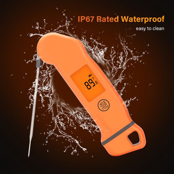 BBQ термометр Inkbird IHT-1S цифровий, захист IP67 (INKB139) | INKB139 фото