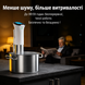 Су-від INKBIRD SSV-103-W занурювальний термостат-циркулятор із Wi-Fi для приготування м'яса, риби та овочів у вакуумі, потужність 1000 Вт, точність 0,1&deg;C, захист IPX7, таймер до 100 годин, керування зі смартфона | INKB295 фото 4