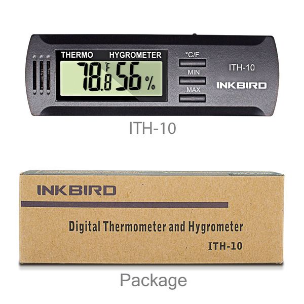 Термогігрометр Inkbird ITH-10 цифровий (INKB158) | INKB158 фото
