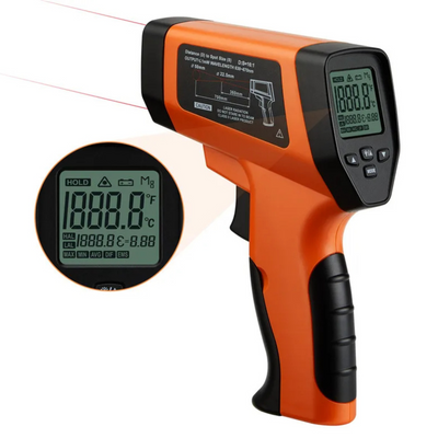 Пірометр Inkbird INK-IFT03 O безконтактний інфрачервоний термометр | -50℃~750℃ | помаранчевий (INKB170) | INKB170 фото