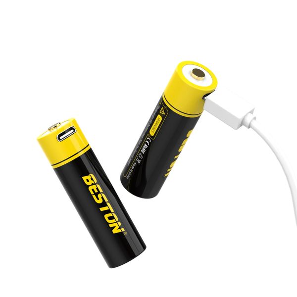 Акумуляторна батарея AA Beston Micro-USB 1.5V Li-ion 2800mWh/1850mAh | набір 2шт. (BST305) | BST305 фото