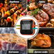 BBQ термометр Inkbird IBT-24S Bluetooth на 4 кольорові щупи для м'яса, гриля, духовки та коптильні | керування через застосунок з графіками температур, дальність до 45 м, точність &plusmn;0,5&deg;C | термометр для стейків з таймером та сигналізацією | INKB127 фото 6